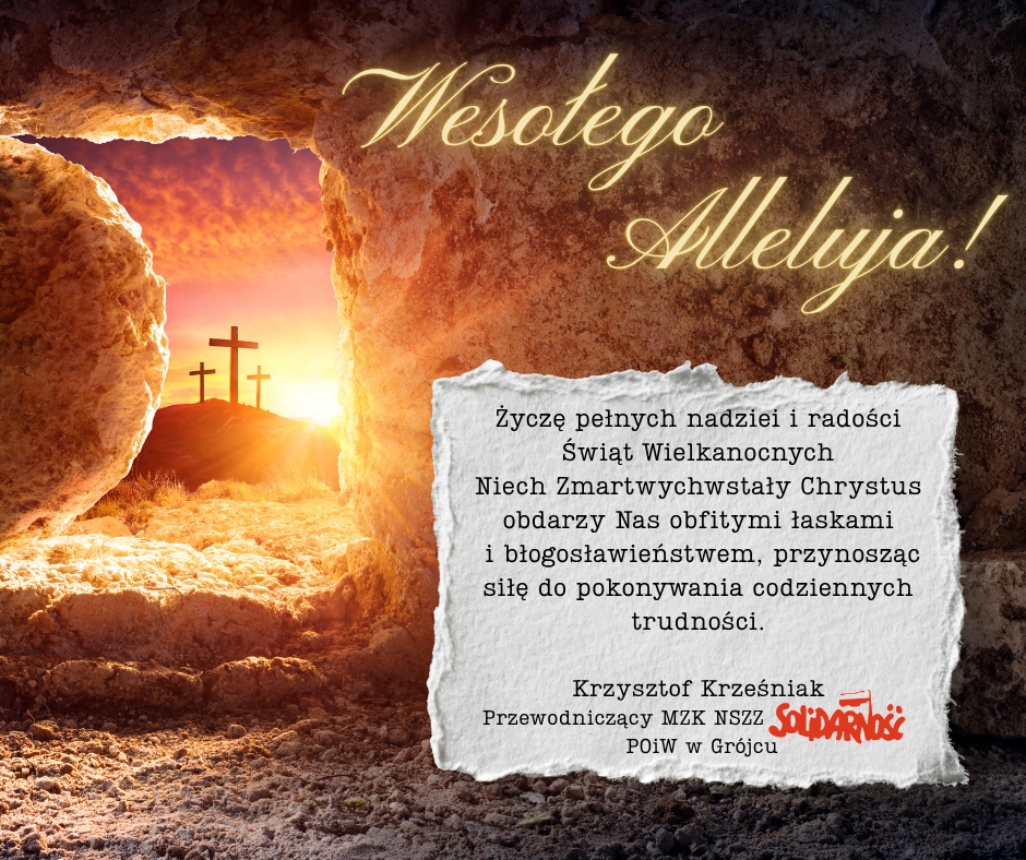 Wielkanoc  2026 MZK NSZZ "Solidarność"